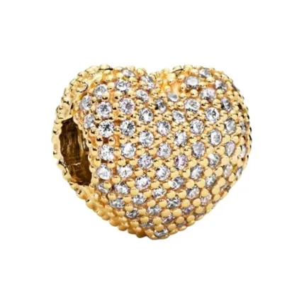 Pandora Zirconia, 14K Золотой Покрытие, Женские Аксессуары