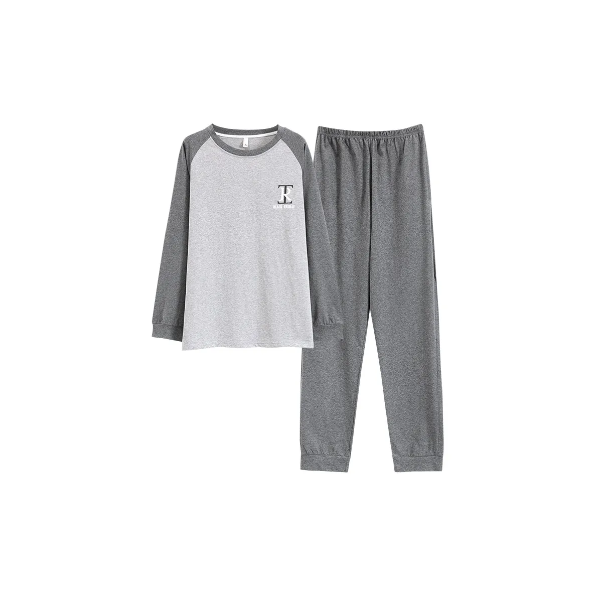 Pretty Lady Home Suit Men's Gray