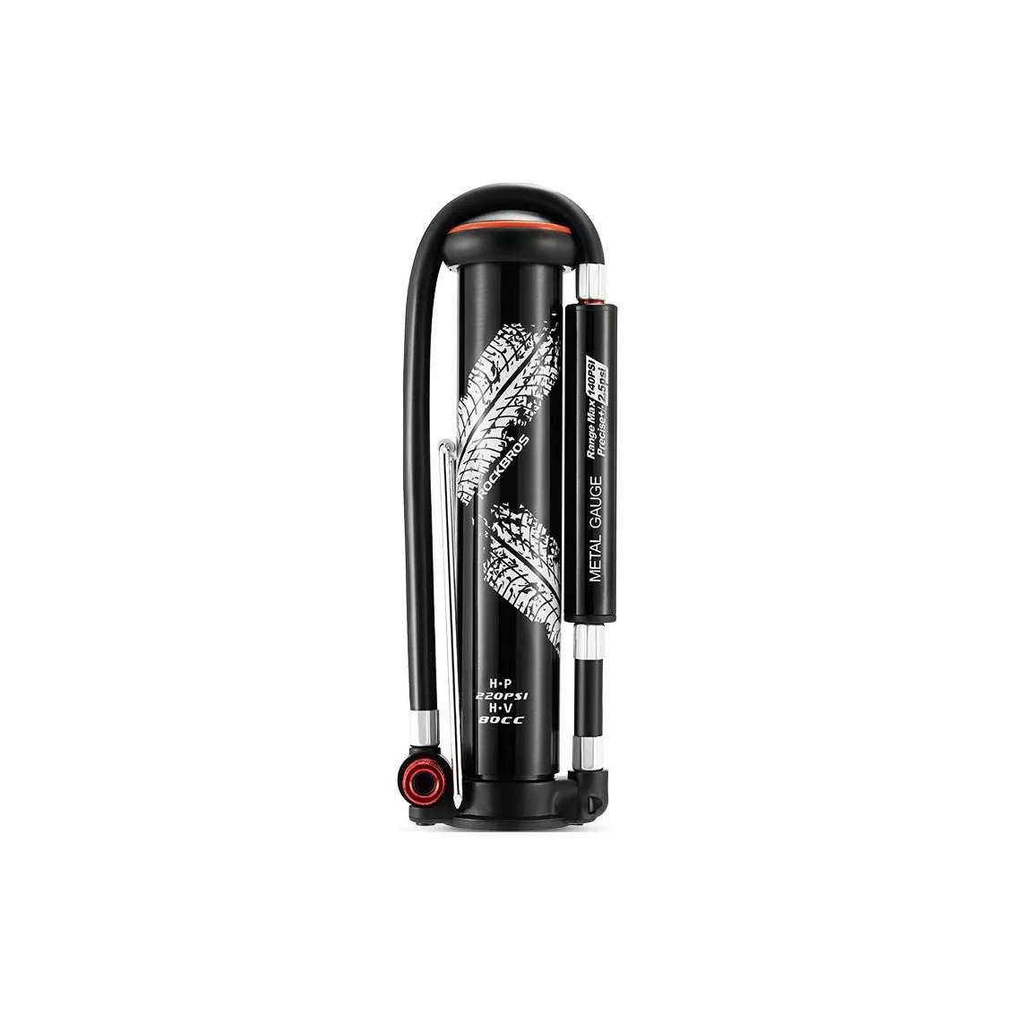 ROCKBROS Compatible With French And American Mouths Bicycle Bicycle Pumps