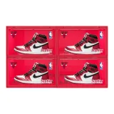 NBA 불스 측면-opening shoebox 팩 4개