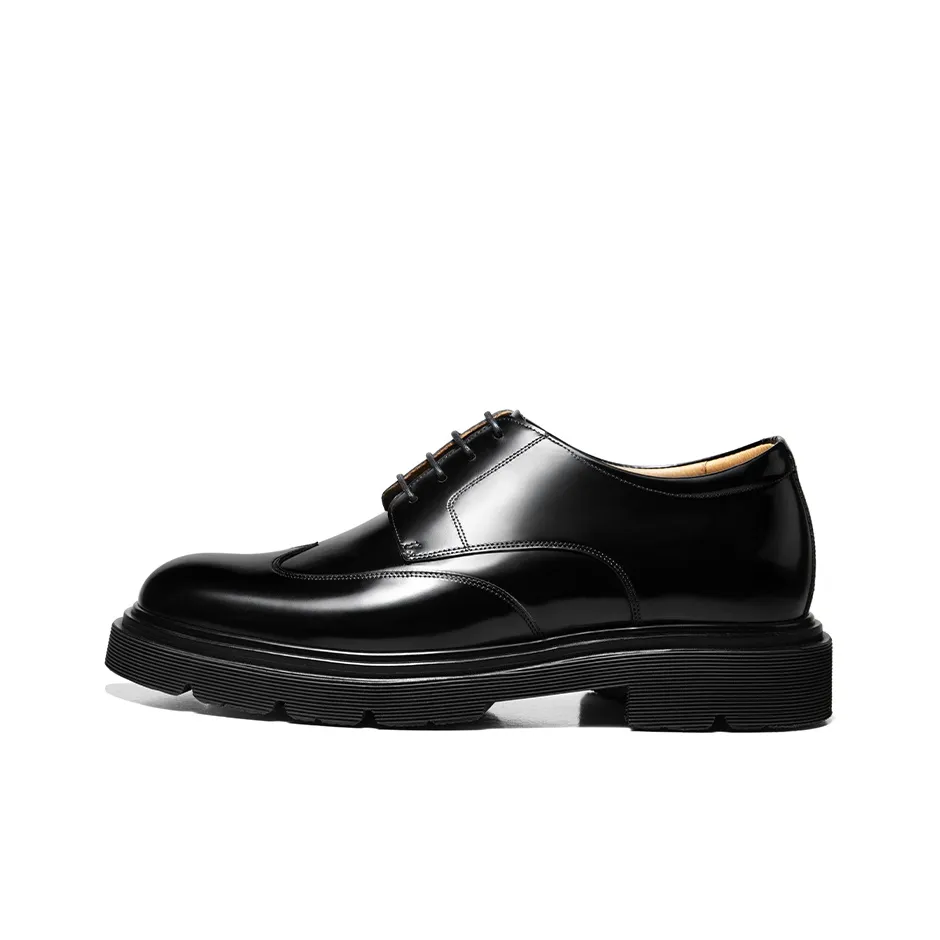 THOM WILLS Cleanfit Business Versatile Derby Shoes Casual Shoes Men's Black