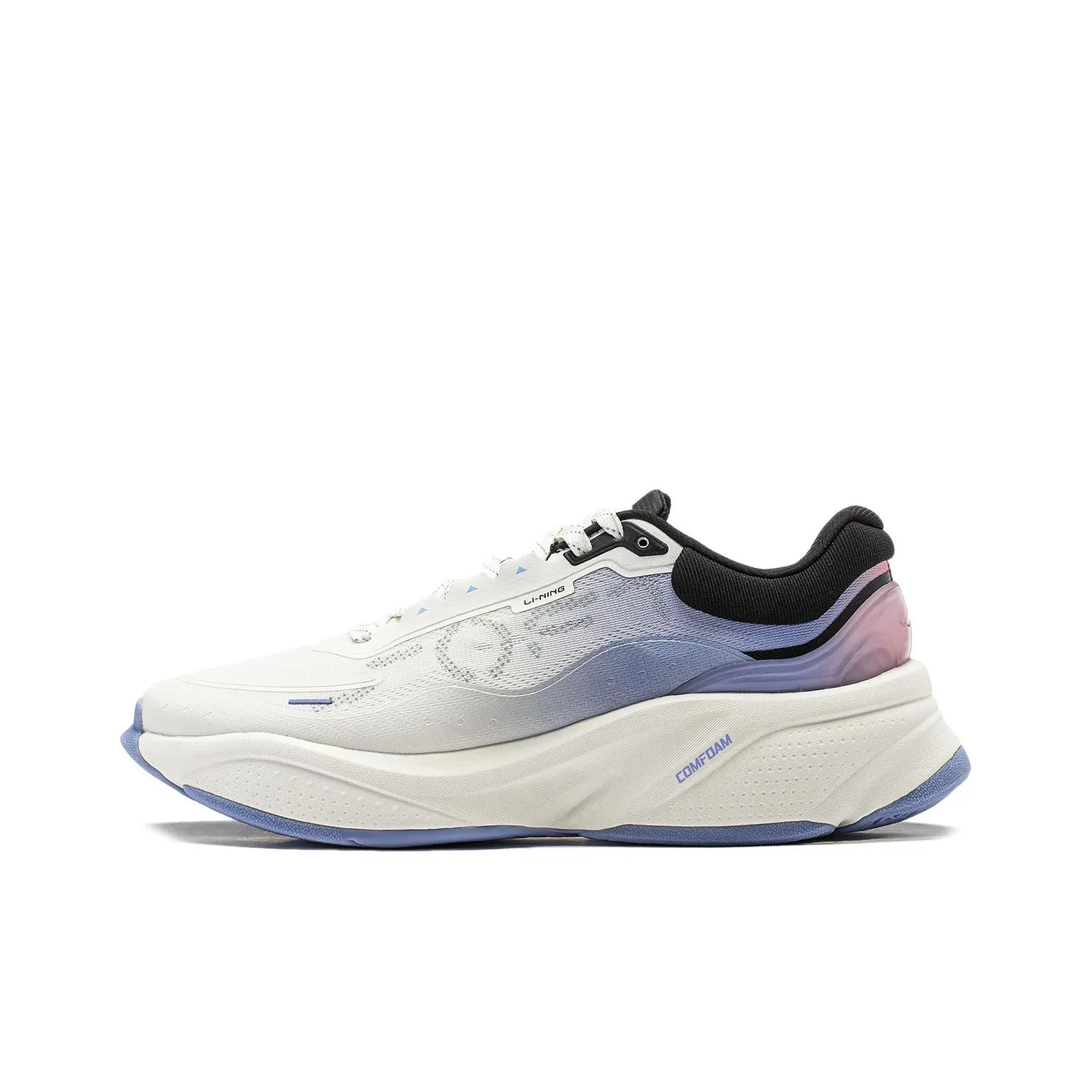 LINING Мягкий Амортизация Устойчивый к истиранию Легкий Низ Устойчивый Низкий Топ Повседневный Мужской Белый Синий