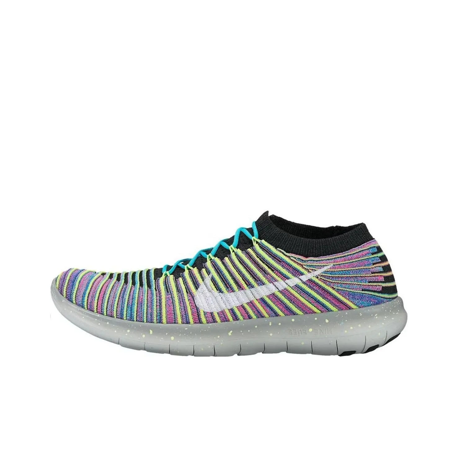 nike Auto Free Rn Motion Flyknit Multi Color