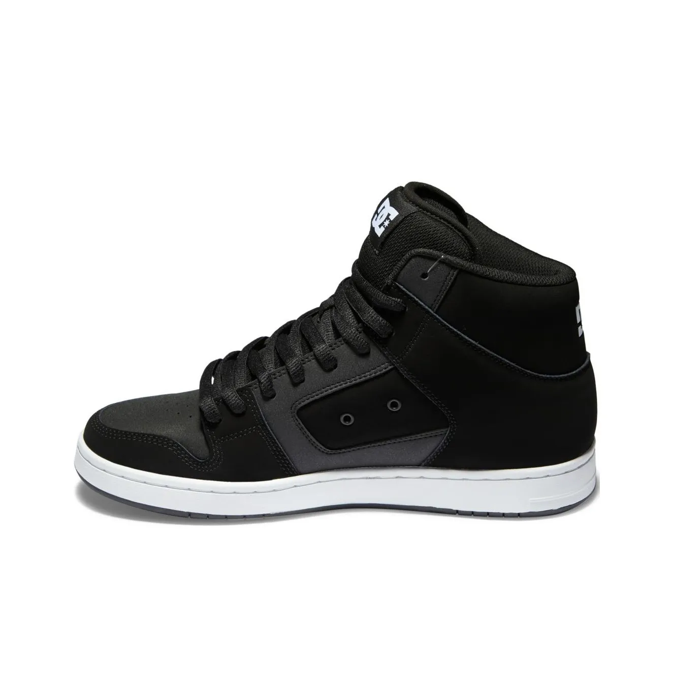 DC Shoes Anti Slip Wear Resistant High Top Casual Shoes Unisex Black White