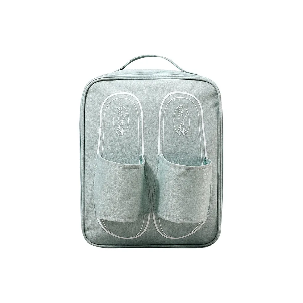 ALOENEY Polyester Shoe Bag For Travel Storage Bag Unisex Brown/Black/Gray/Pink/Light Blue