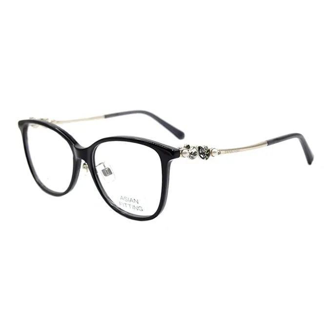 Swarovski Plate Frame Butterfly Optical Glasses Women's