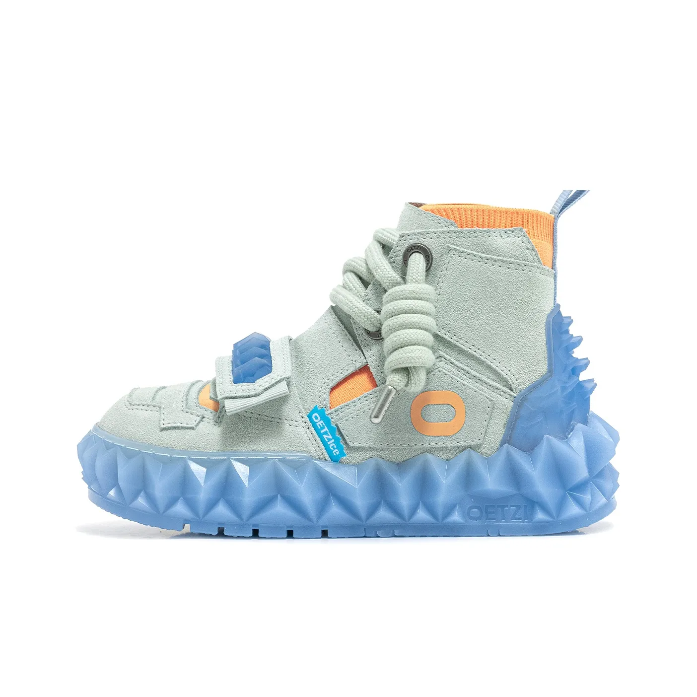 OETZI Slip Resistant High Top Skateboard Shoes