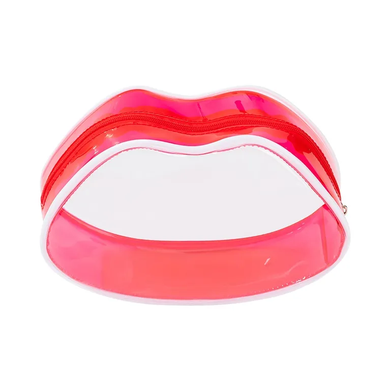 ALOENEY PVC Поливинилхлорид Путешествие Сумка для хранения Женская Красная