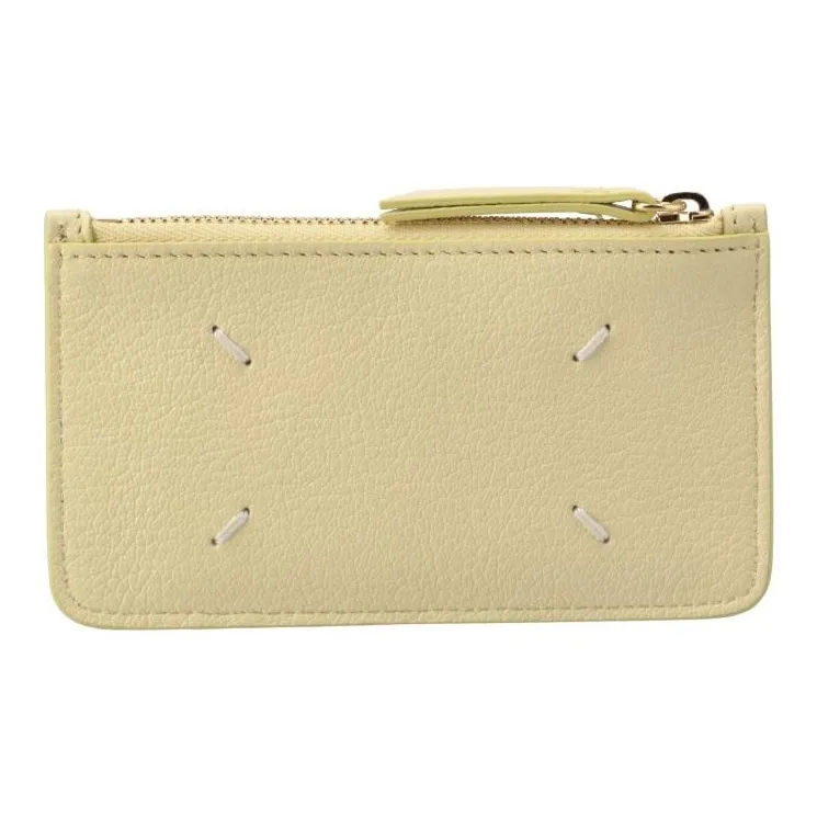 Maison Margiela Кожа Кошелек Мини Унисекс Лимон