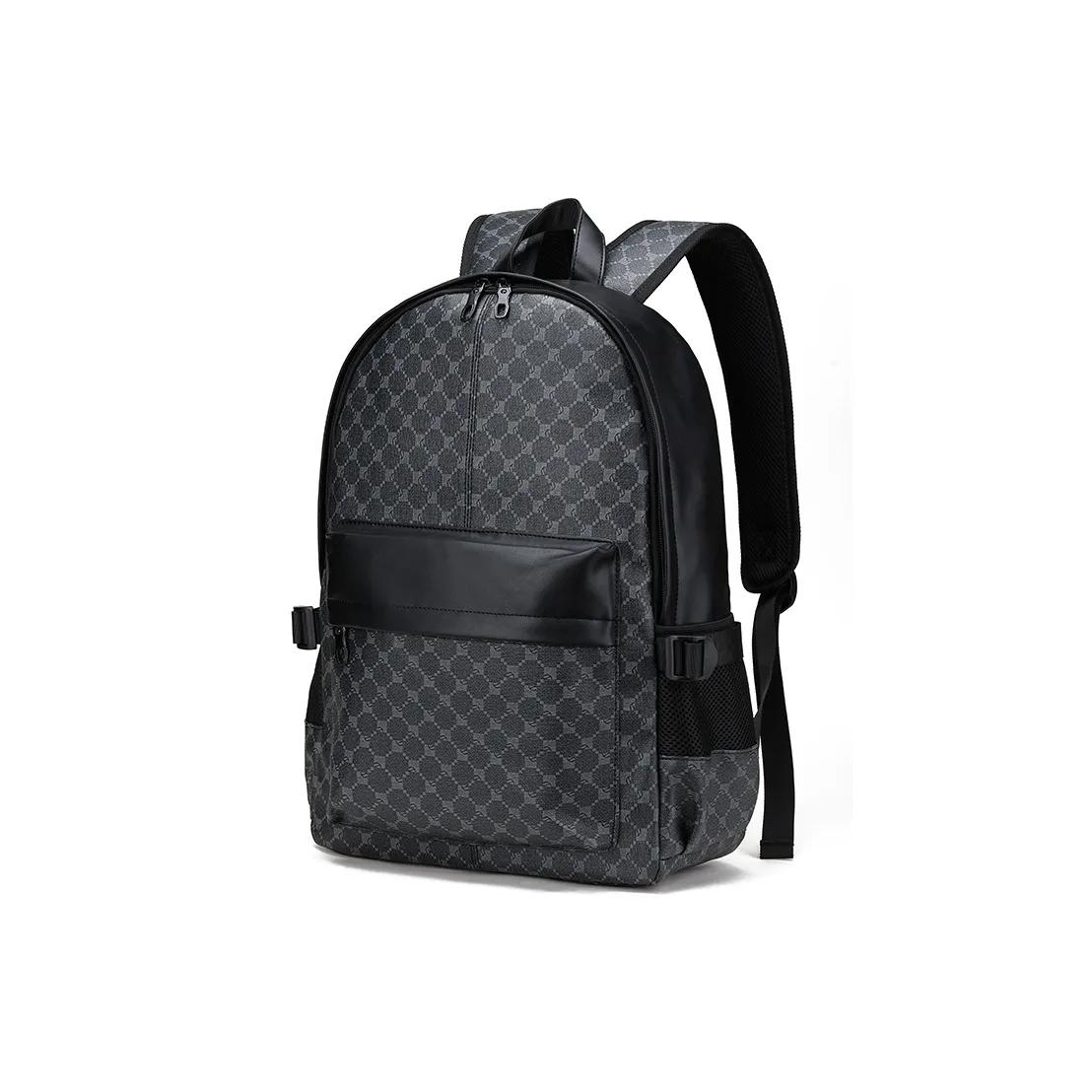 RUIGOR PU (полиуретан) Рюкзак Стандартный Унисекс Черный