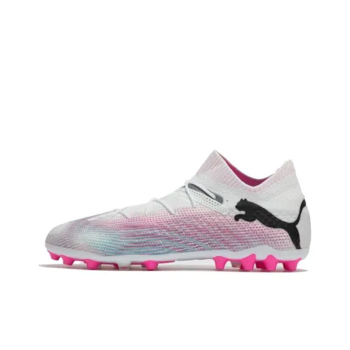 PUMA FUTURE 7 ULTIMATE Футбольные бутсы Низкие Белый Розовый Черный Унисекс