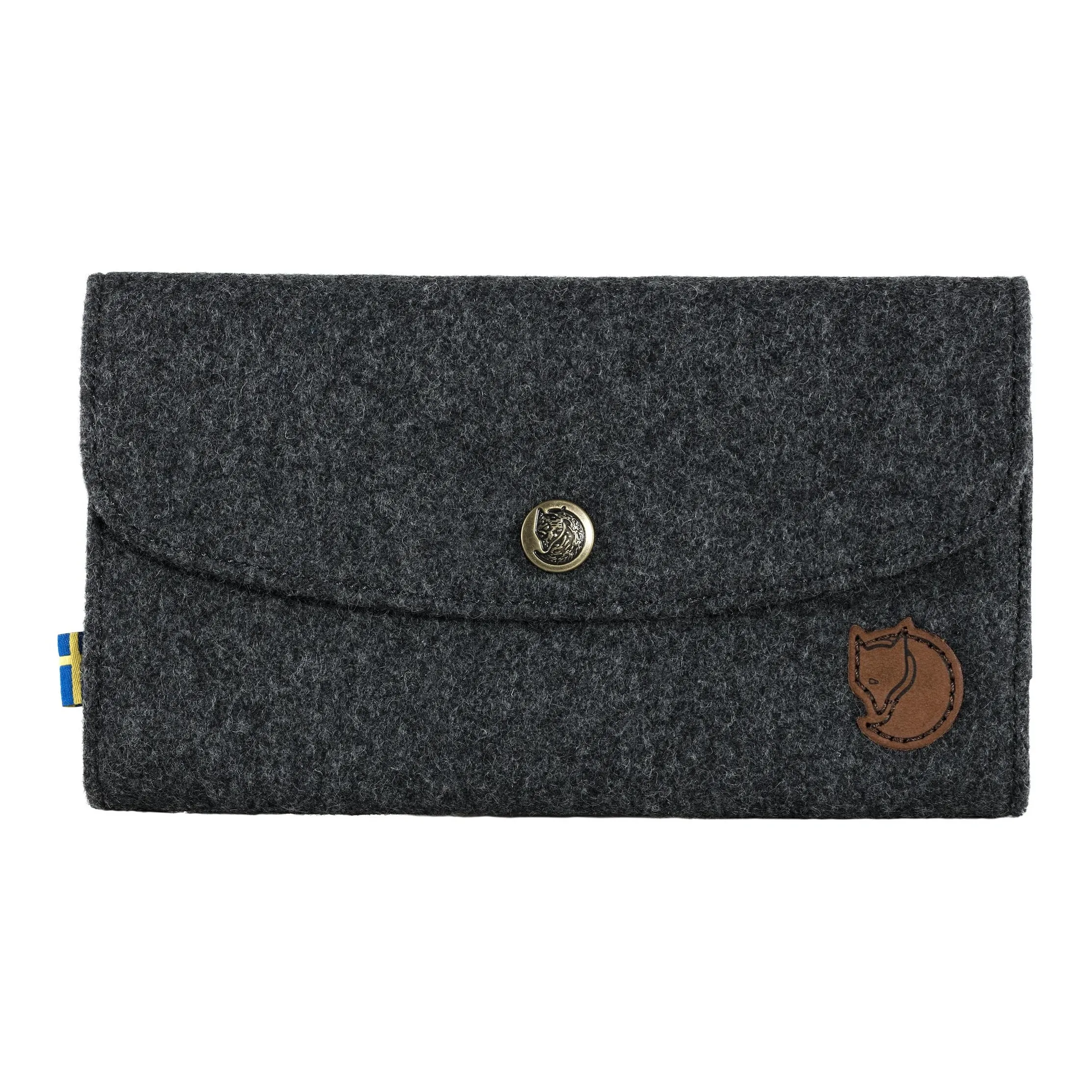Fjallraven Wool With Polyamide Wallet Unisex Gray
