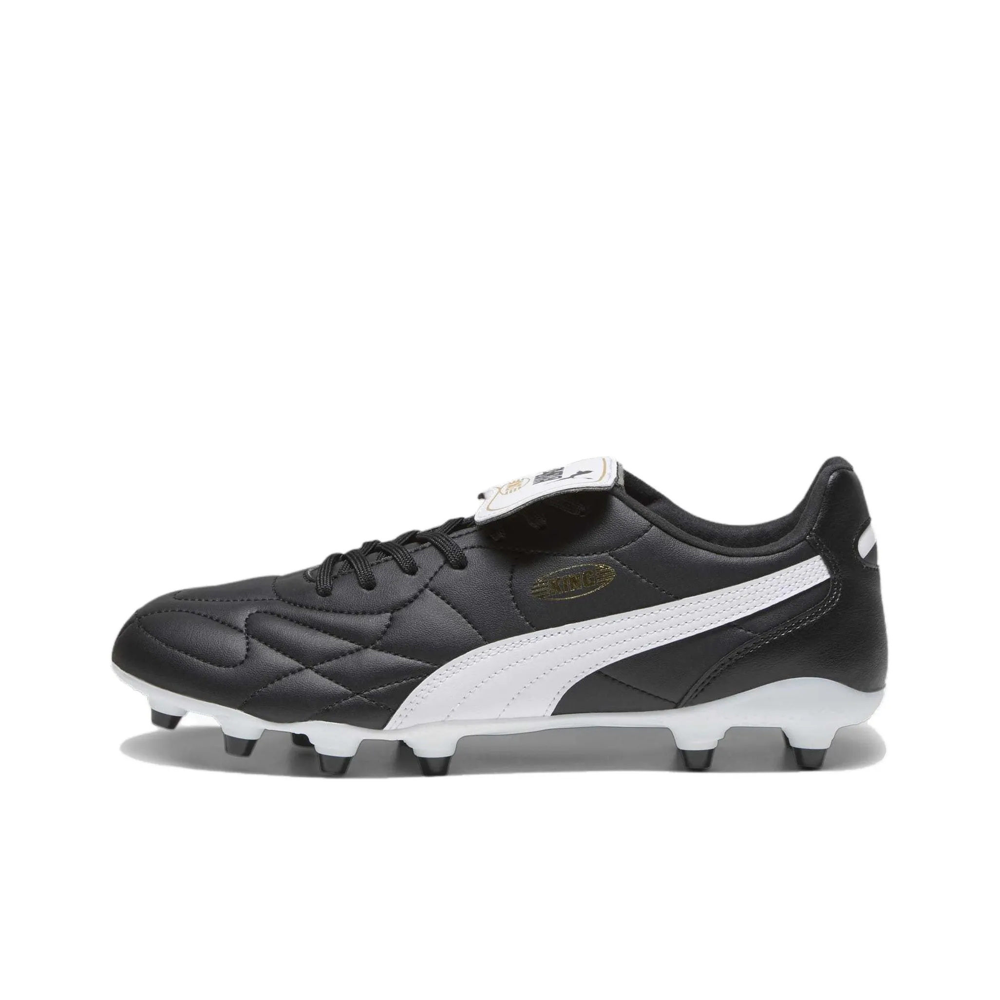 PUMA King Top Fg Football Boots 'Black White'