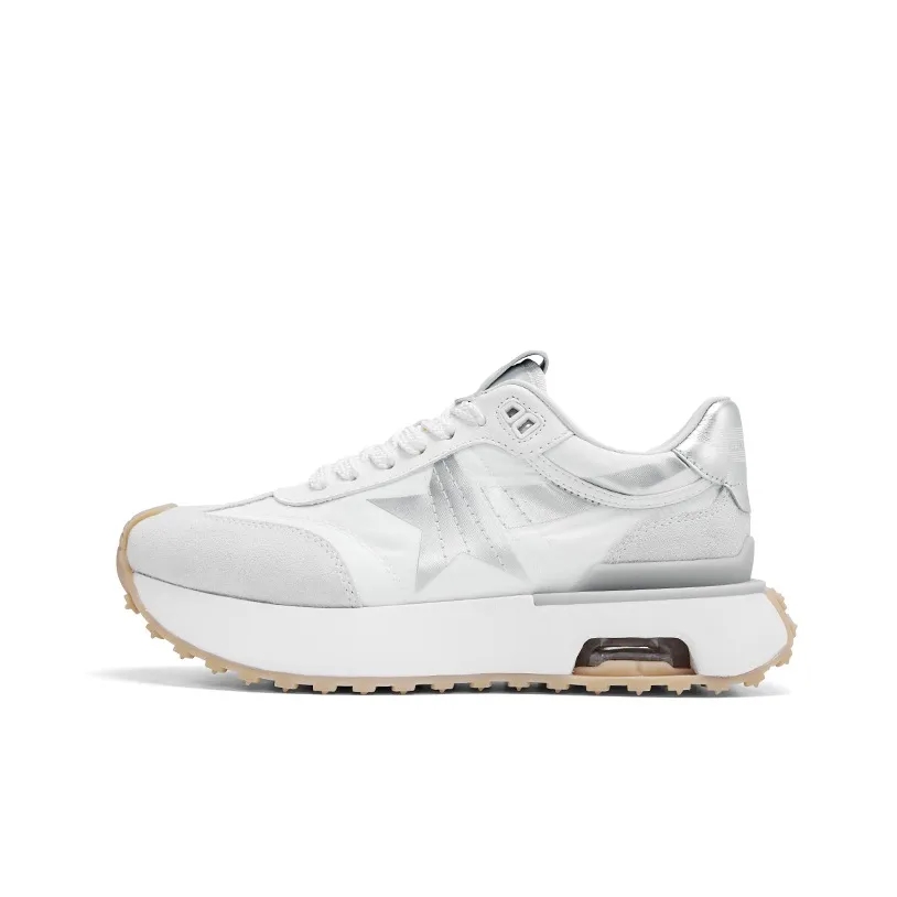 CHERYKALLY Abrasion Resistant Support Height Increasing Low Top Chunky Sneakers Women's