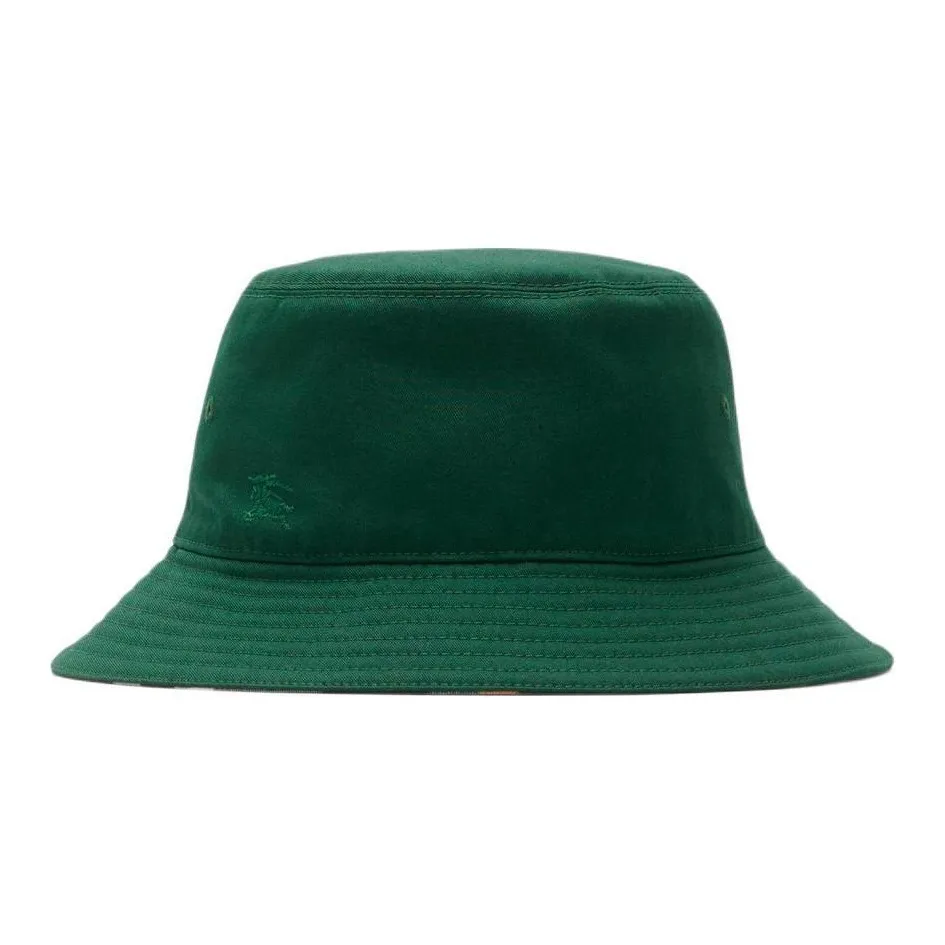Burberry Полиэстер Cotton Bucket Hats Унисекс Зеленый