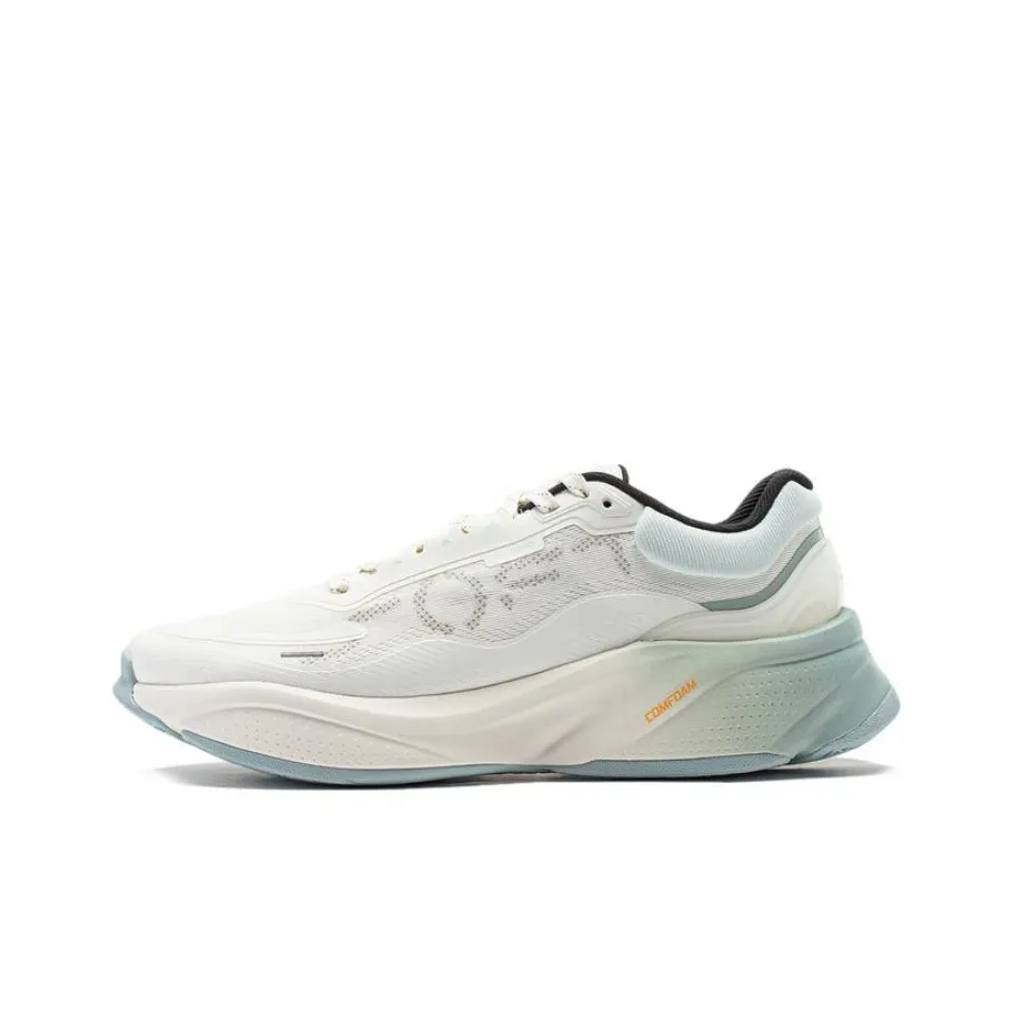 LiNing Soft Cushioned Wear Resistant Lightweight Low Top Casual Shoes Malibu Men's White Blue