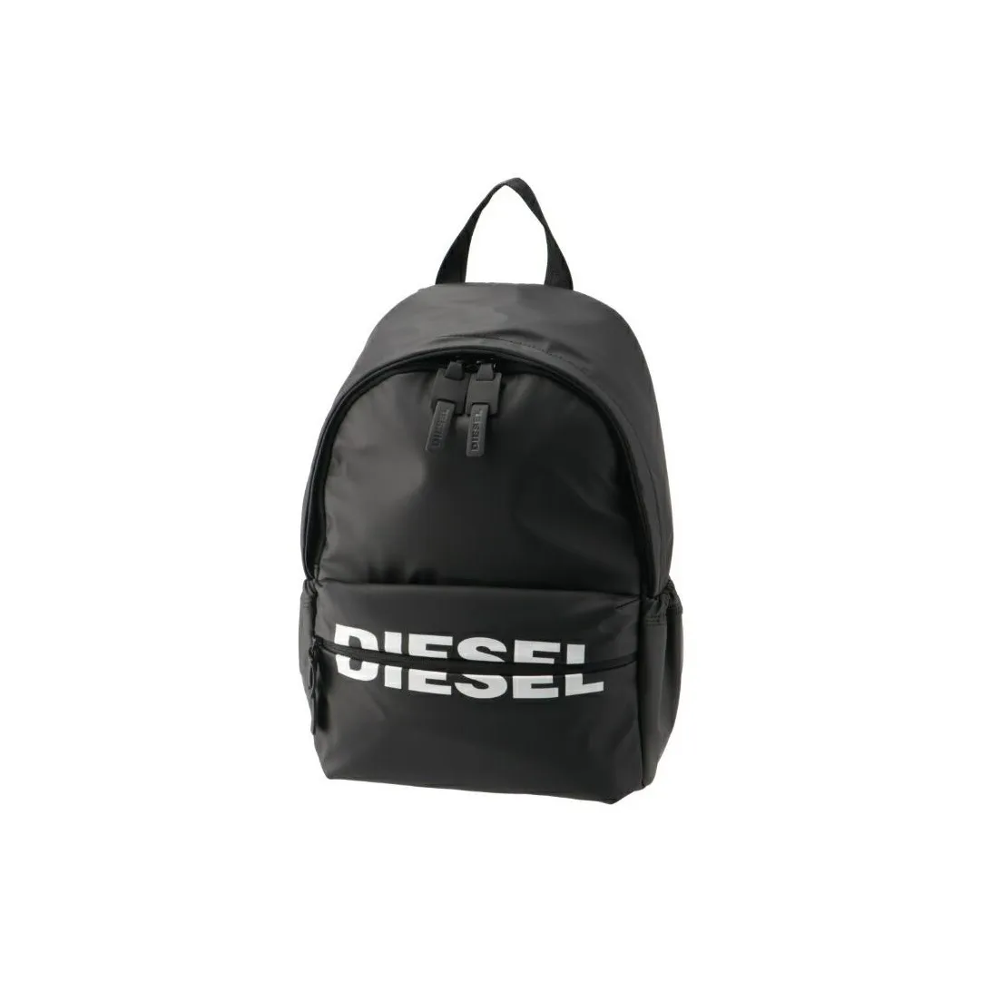 DIESEL Polyester Backpack Unisex Black