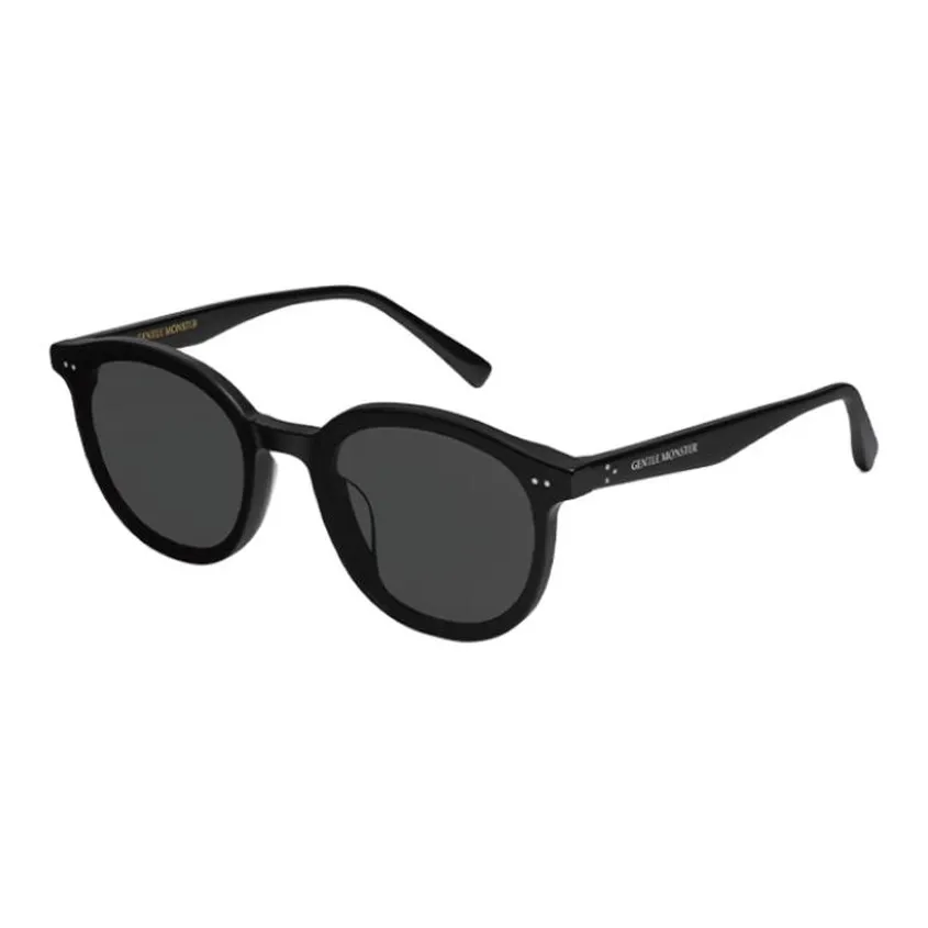 GENTLE MONSTER Пластиковая оправа прямоугольные солнцезащитные очки унисекс черный