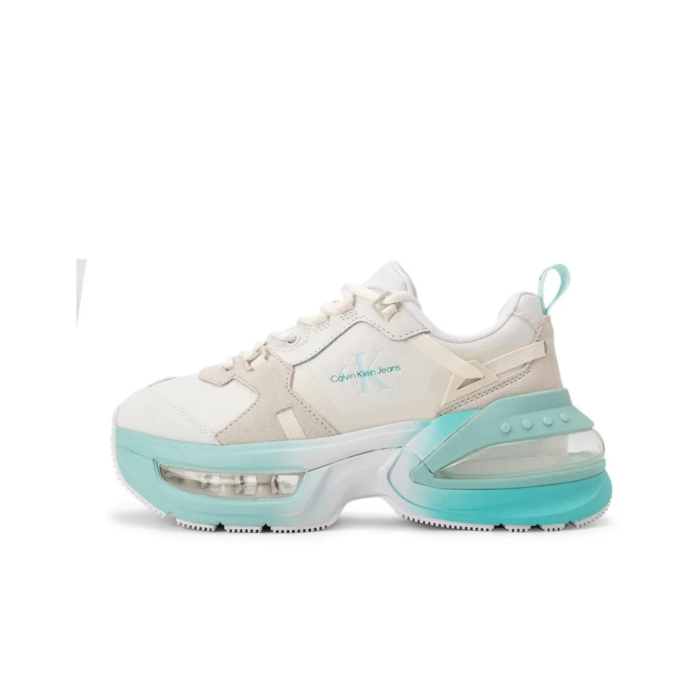 CKJ CALVIN KLEIN JEANS Chunky Sneakers Women's Mocha Milk