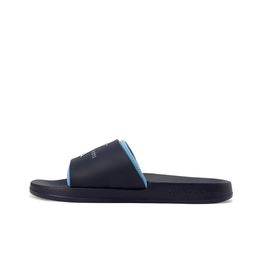 CALVIN KLEIN Slide Slippers Men
s Deep Sea Blue