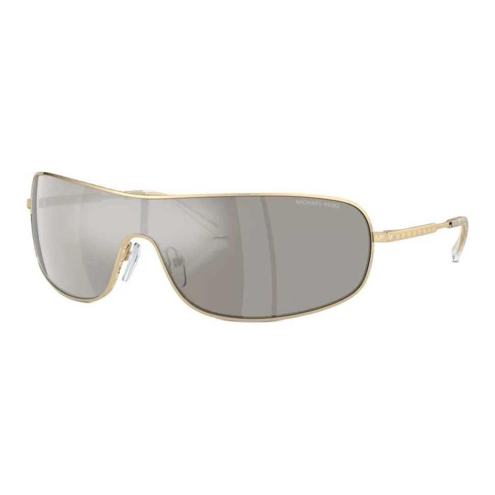 MICHAEL KORS Polyamide Irregular Shape Sunglasses Men's Gold