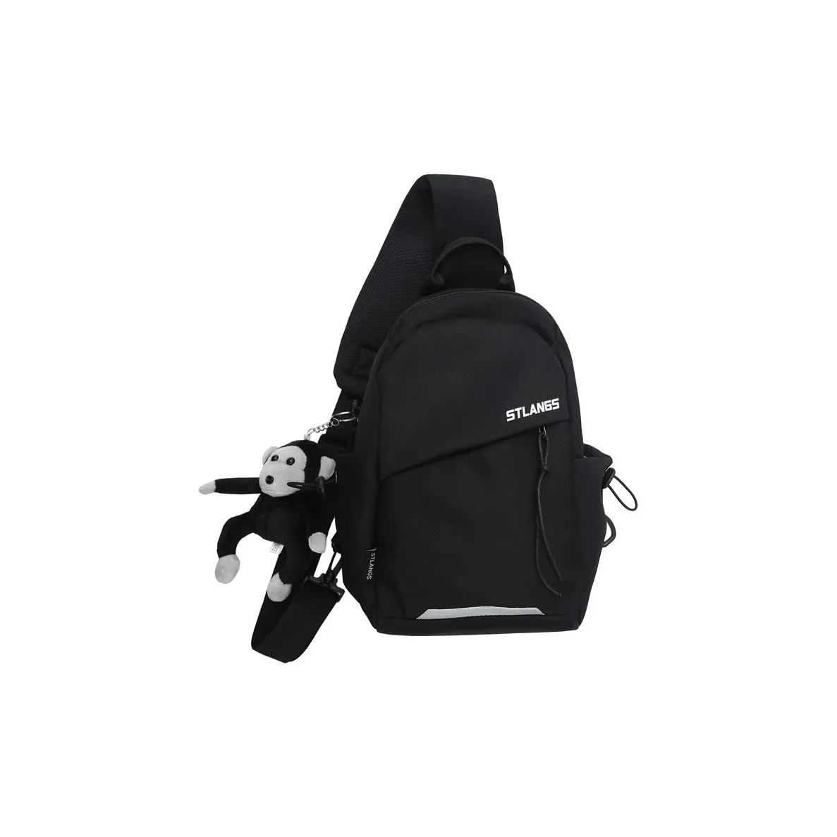 Banyanu Nylon Sling Bag Regular Unisex White/Black/Blue/Green