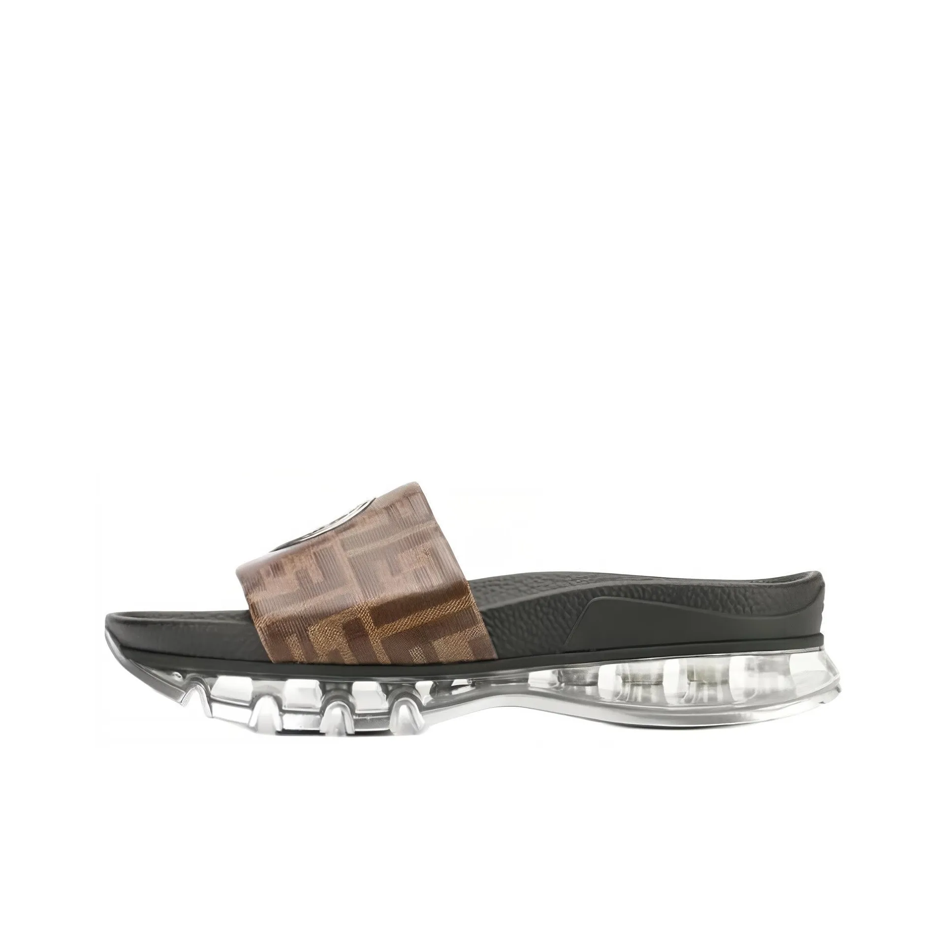 FENDI Slide Slippers Men's Umber