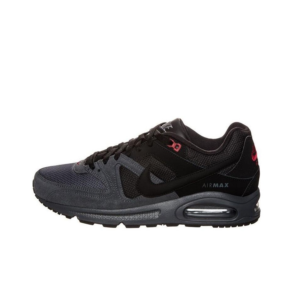 nike air max command black grey red