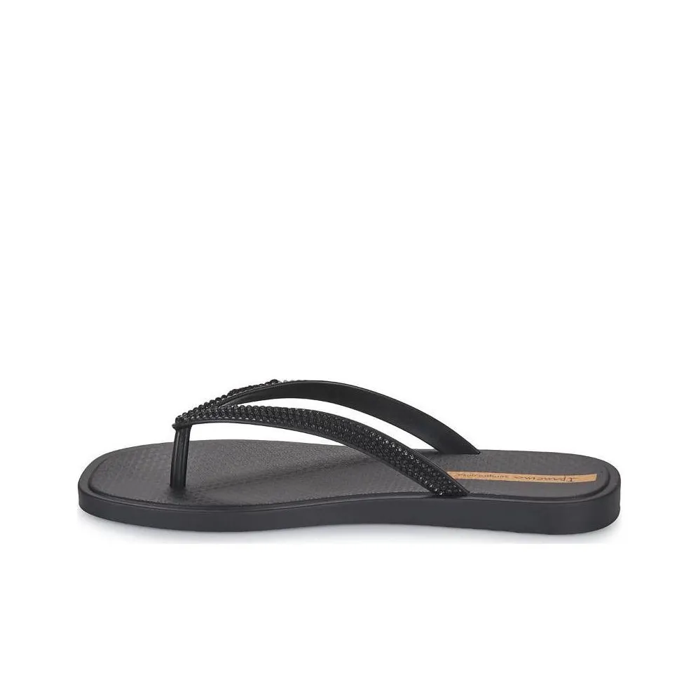 Ipanema Шлепанцы с плоской подошвой женские черные