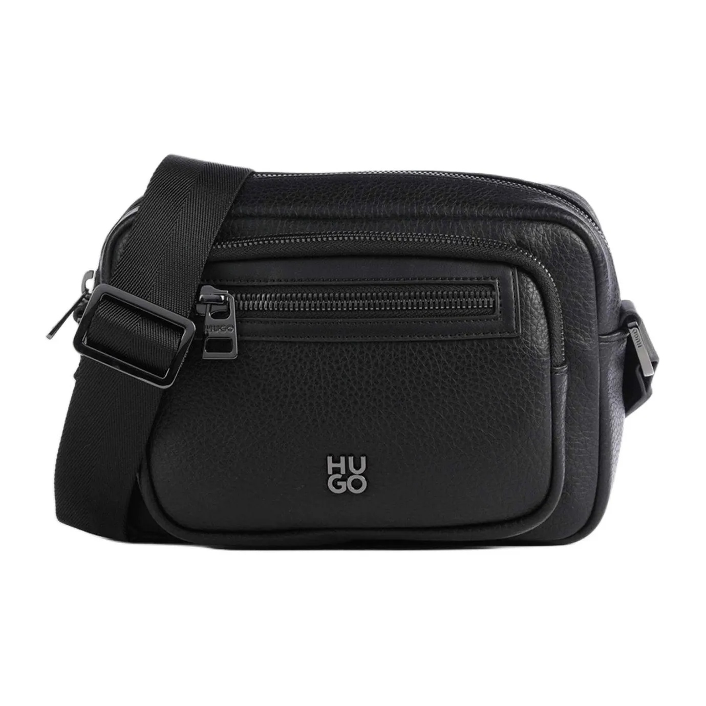 Hugo Boss Полиуретан Сумка через плечо Мужская Черная