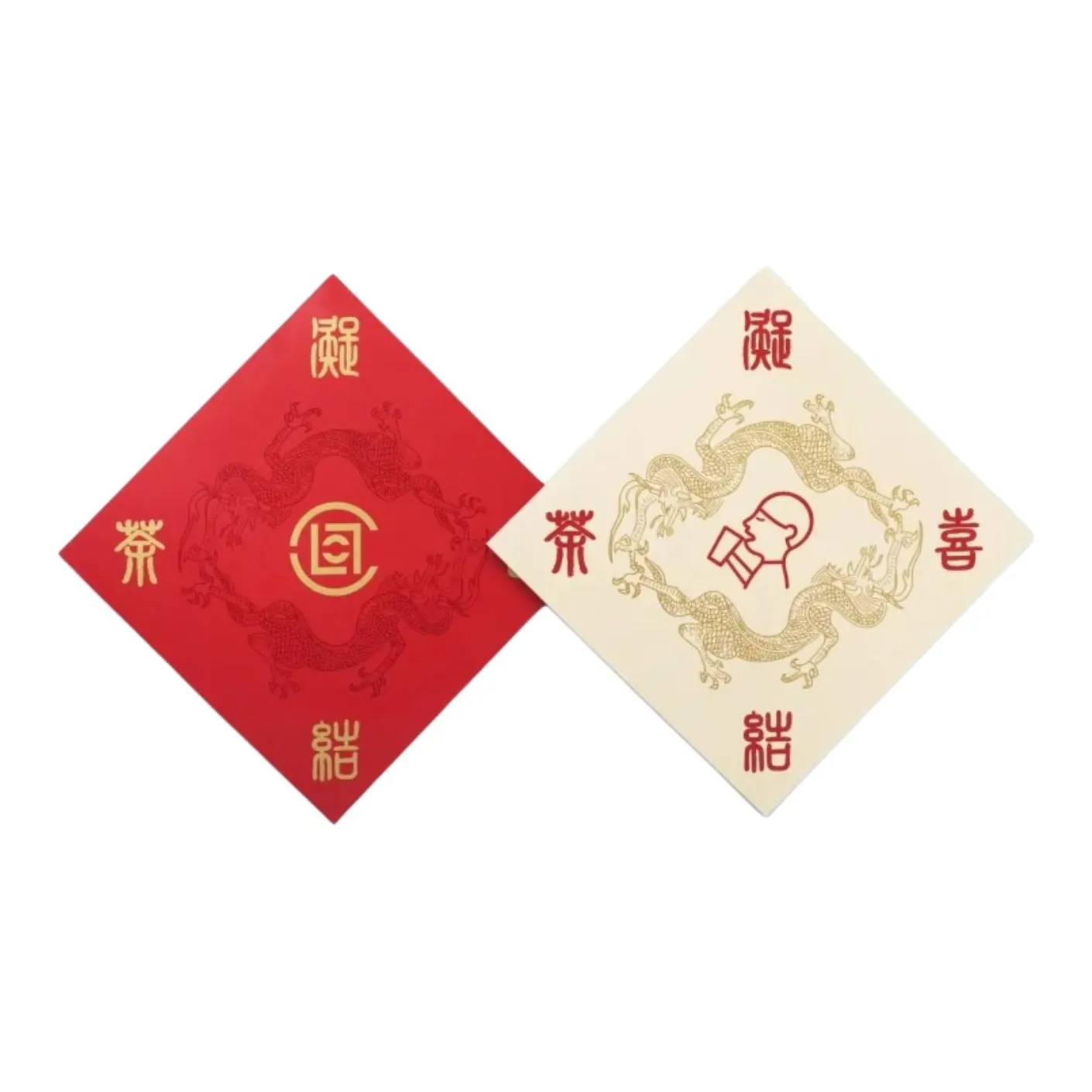 HEYTEA x CLOT 2024 Год Дракона Коллаборация Лимитированная Серия HEYTEA Дракон Leap Наклейка на Дверь Мерч по IP