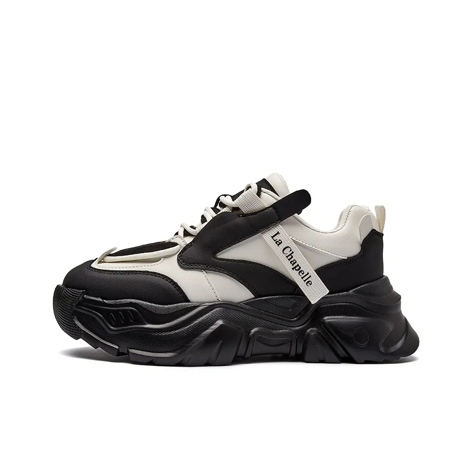 La Chapelle Support Легкий Низкий Топ Толстая подошва Кроссовки Женские