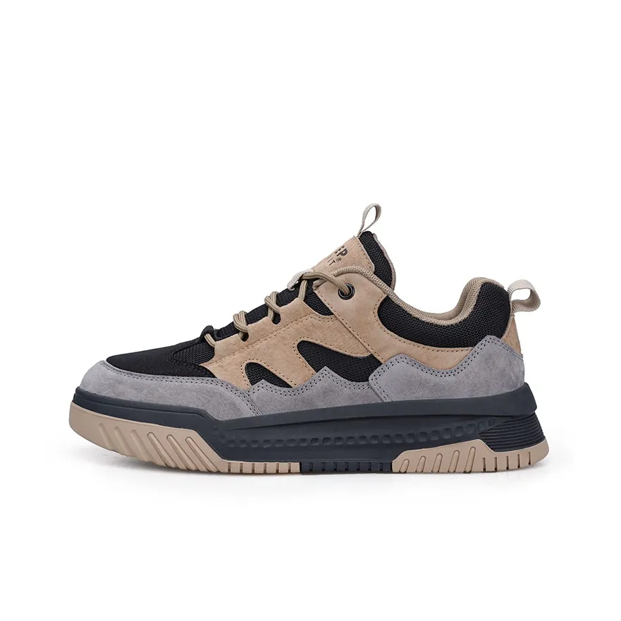 JEEP SPIRIT Abrasion Resistant, Lightweight, And Breathable Low Top Skateboard Shoes Men's