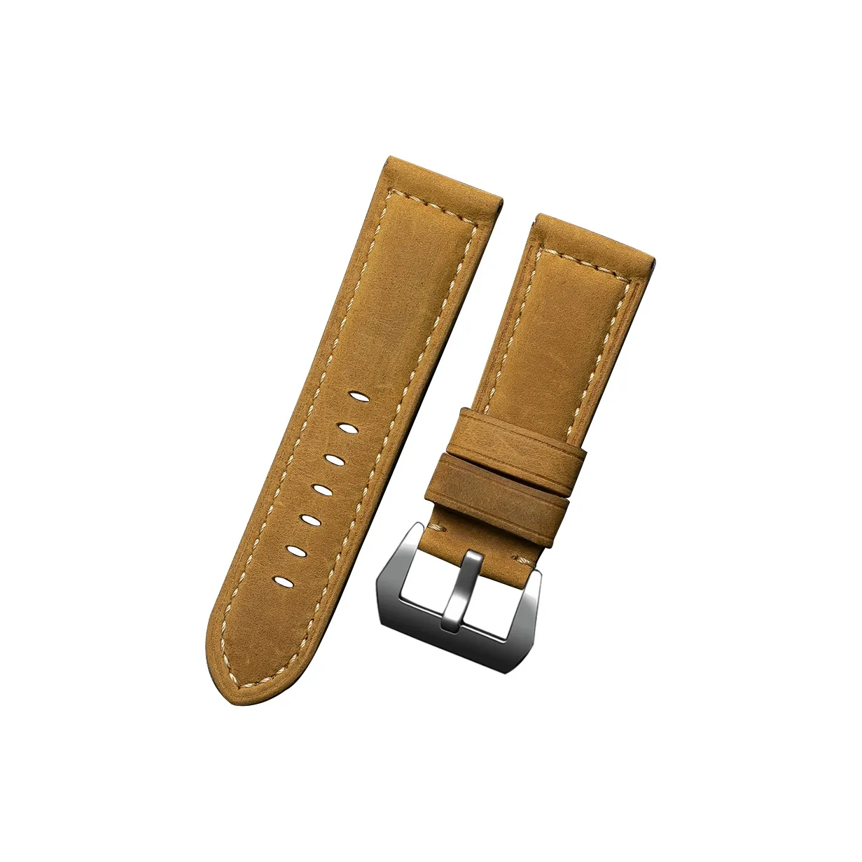 WOALMORN Strap Patek Philippe Compatibility Genuine Leather Material 26mm