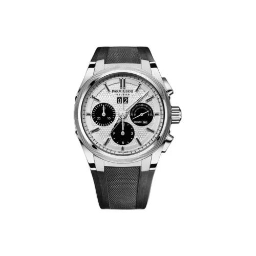 PARMIGIANI Автоматический Механический Movement Мужские Часы 42mm*13,7mm Серебряный