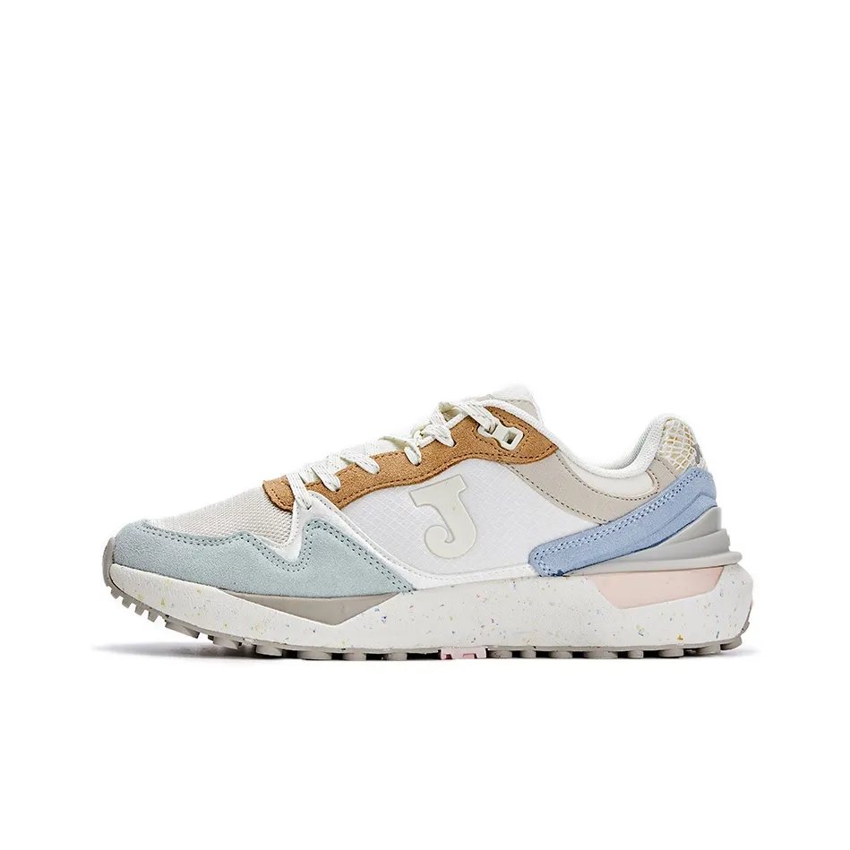 Joma Anti Slip Wear Resistant Low Top Casual Shoes Women's White Gray