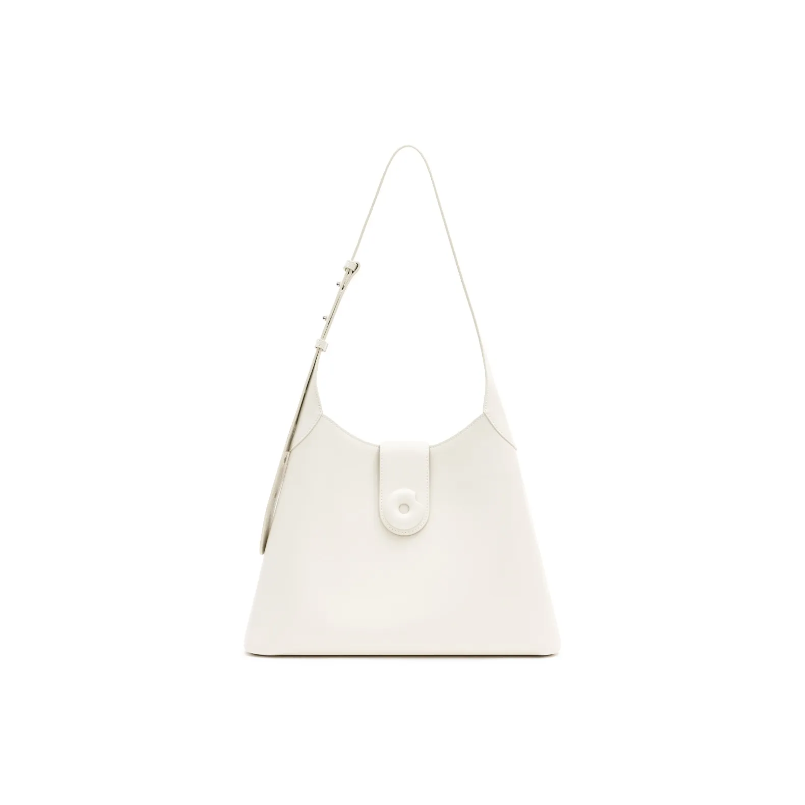 MUVA Коровья кожа Сумка на плечо Большая Женская Milkshake Белый Twilight Black