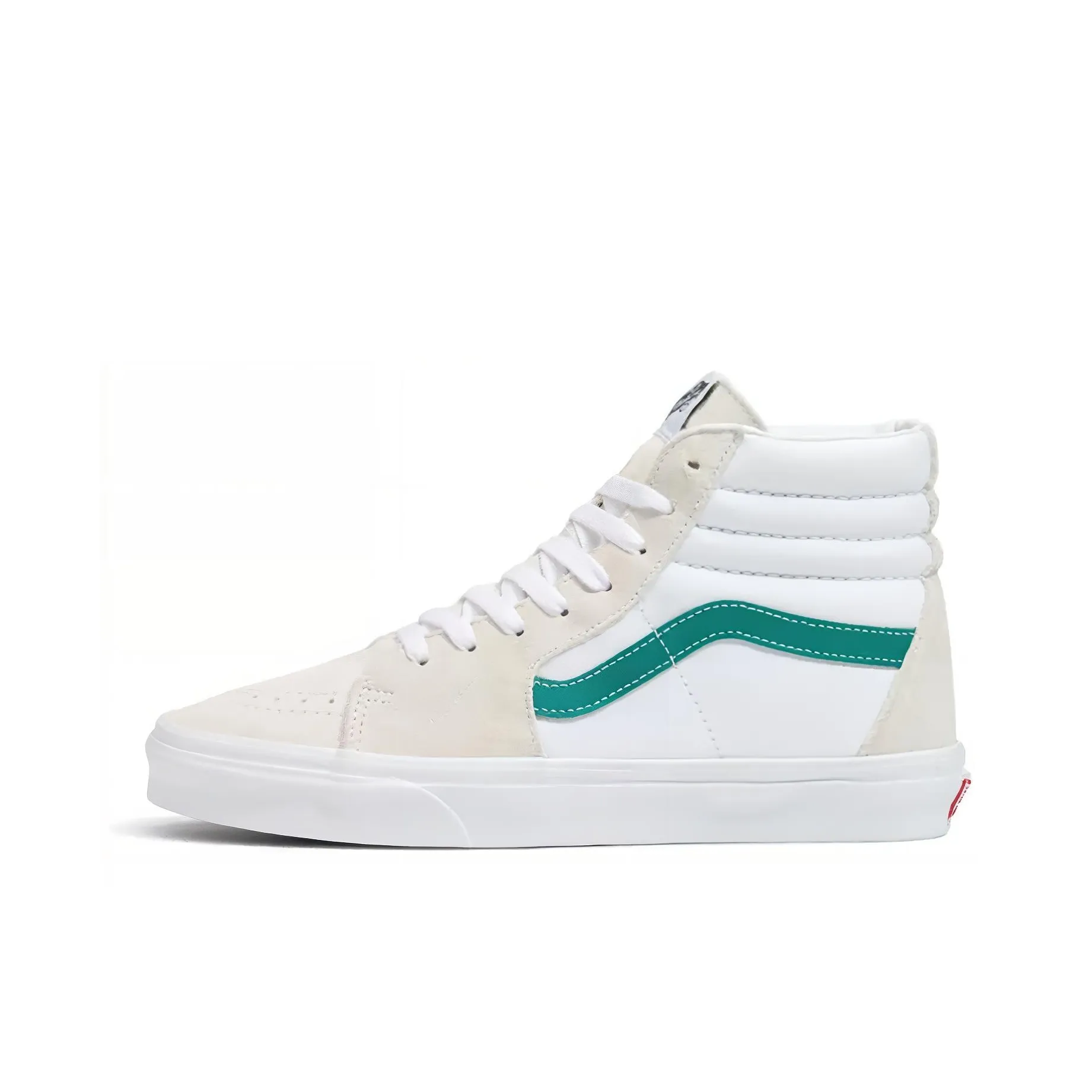 VANS SK8 High Топ Скейтборд Кроссовки Унисекс Белый Зеленый