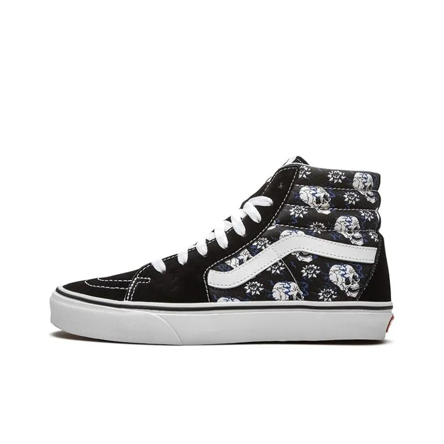 Sk8 Vans  Hi 'Flash Skulls'