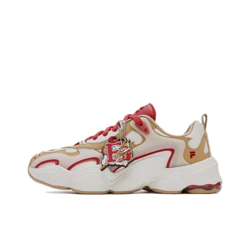 FILA FUSION CNY Повседневная обувь Низкий верх Желтый белый Женская