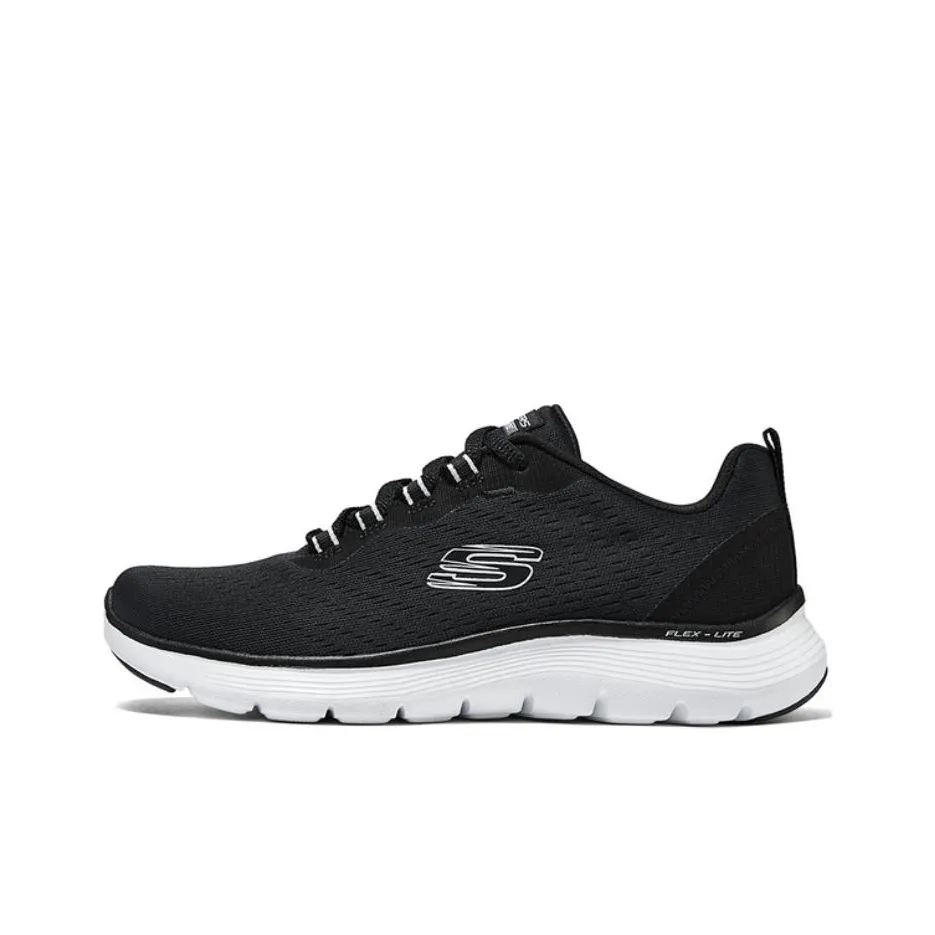 Skechers Flex Appeal 5.0 'Black White' Women's