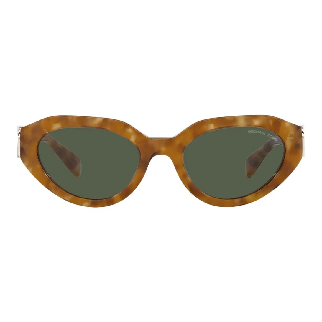 MICHAEL KORS rosie Oval Sunglasses Women's Brown
