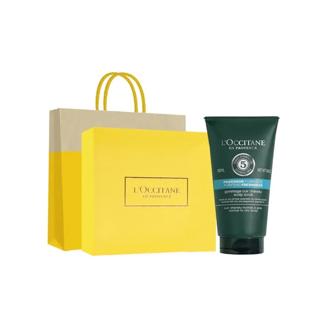 L'OCCITANE Natural Pure Scalp Scrub Коробка 150 мл