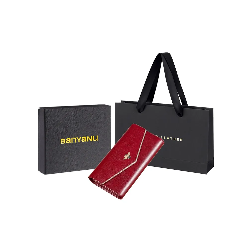 Banyanu Кошелек из коровьей кожи стандартный женский