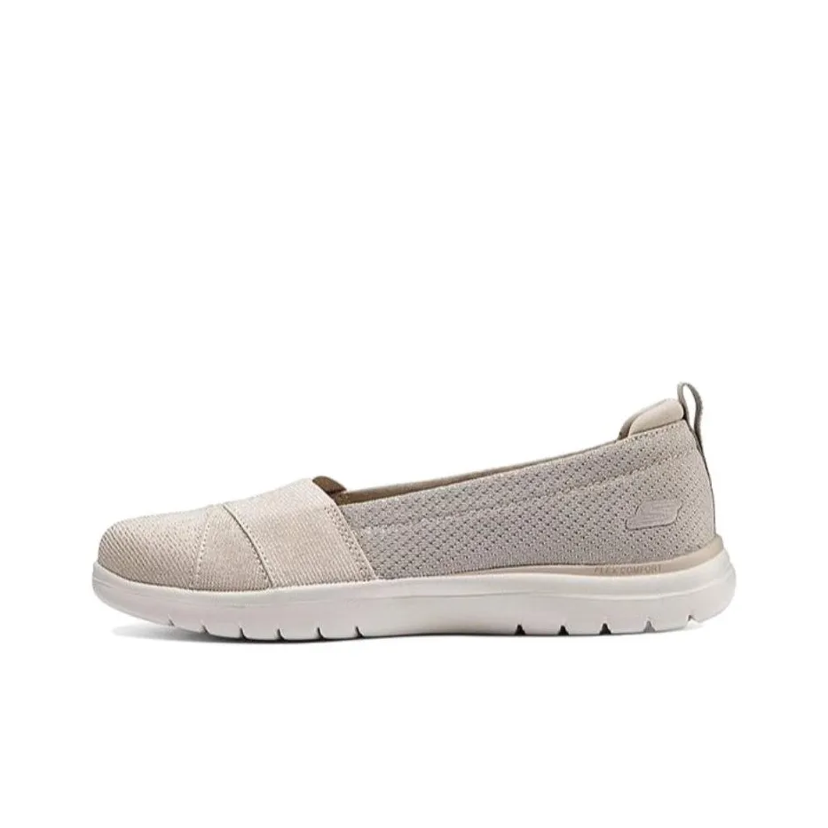 Skechers On The GO Fle Low Top Casual Shoes Women's Beige