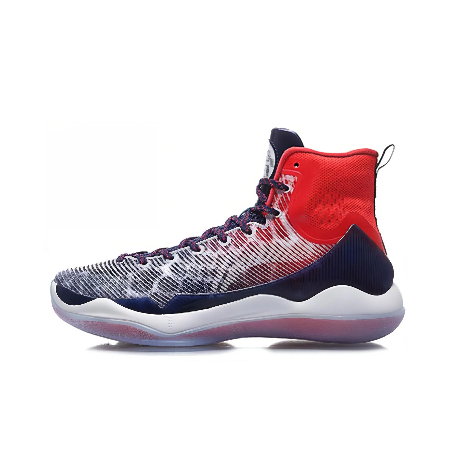 Подкладка YuShuai 11 Амортизация Высокие Баскетбольные Кроссовки Мужские Красный Питахай