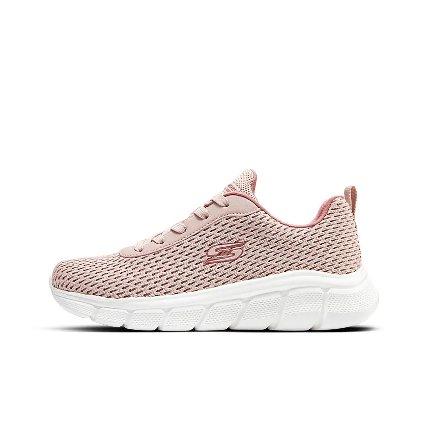 Skechers BOBS B FLEX Амортизация Низкий Топ Повседневная Обувь Женская Нюдово-Розовая