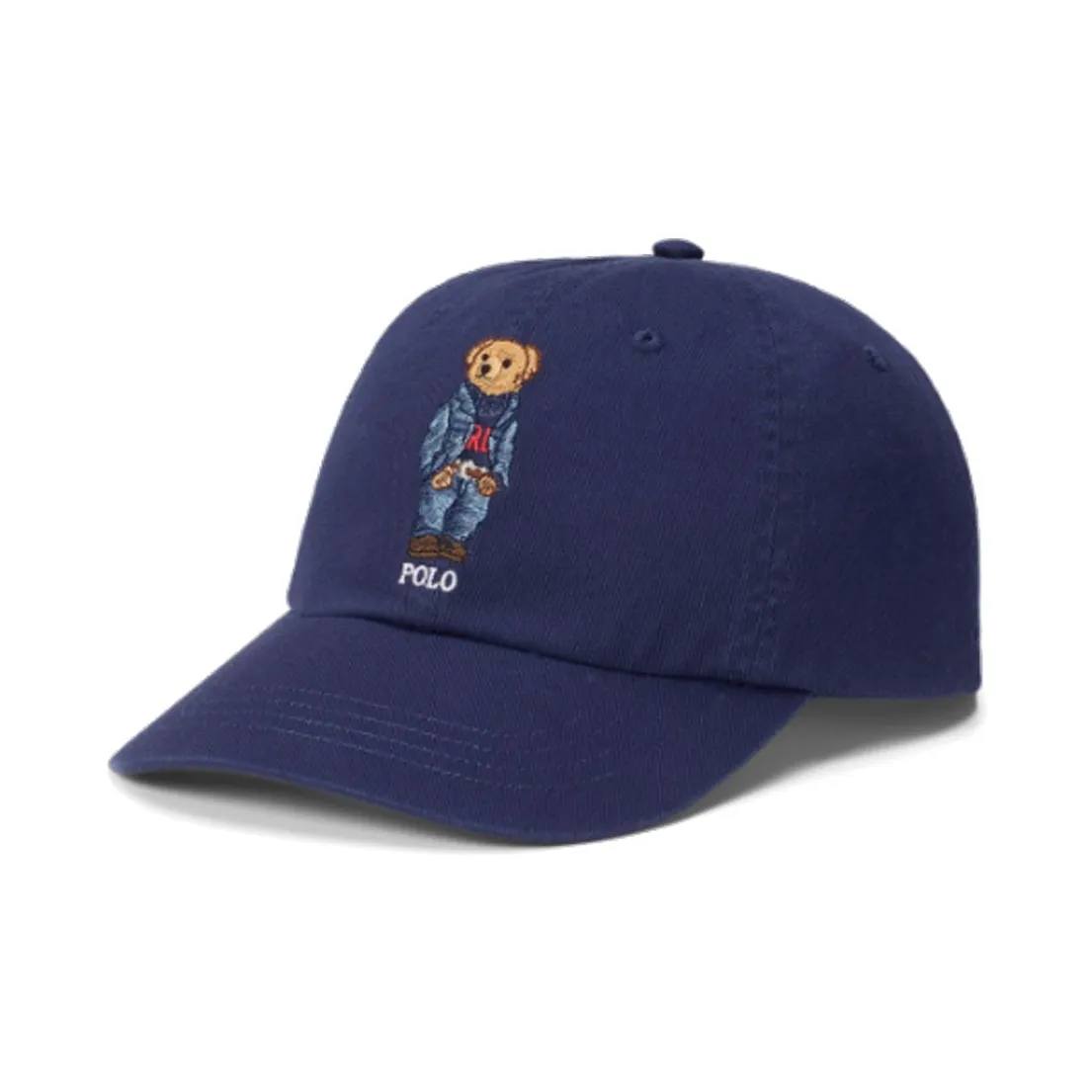 Polo Ralph Lauren Polo Bear-embroidered Cotton Cap
