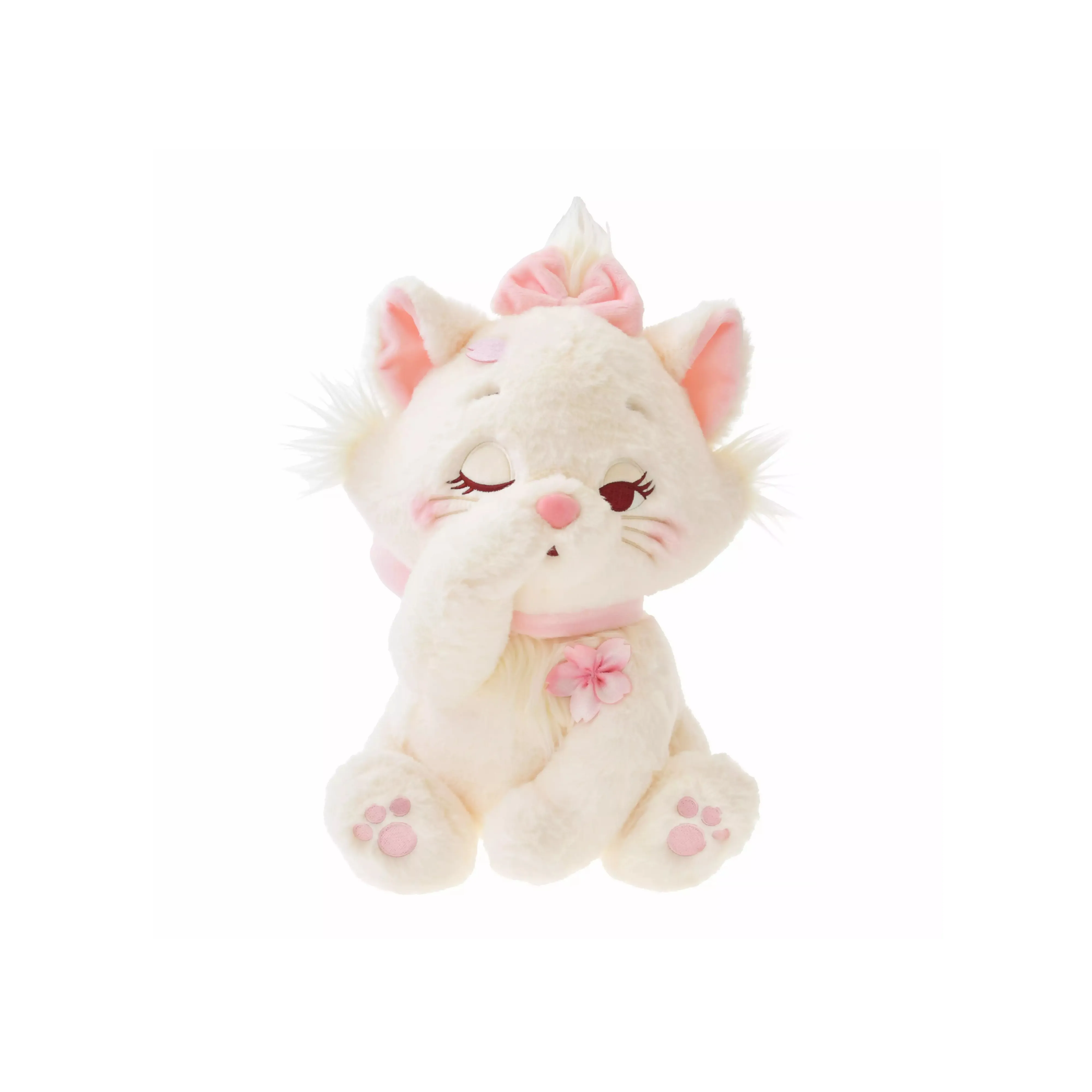 Disney Mary Кошка Кукла с дизайном "Вишневый цветок" Плюшевая кукла Высота 36 см