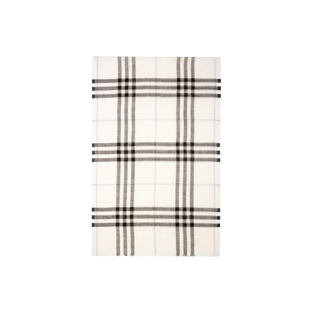 Burberry Вязаные Шарфы Унисекс Белый